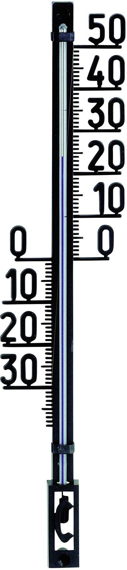TFA-DOSTMANN Wand Thermometer TFA 12.6003.01.90 Schwarz