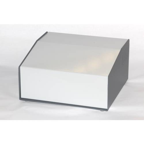 Hammond Electronics 500-0940 Pult-Gehäuse (L x B x H) 183 x 192 x 100 mm Aluminium Grau 1 St.