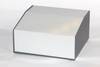 Hammond Electronics 500-0940 Pult-Gehäuse (L x B x H) 183 x 192 x 100 mm Aluminium Grau 1 St.
