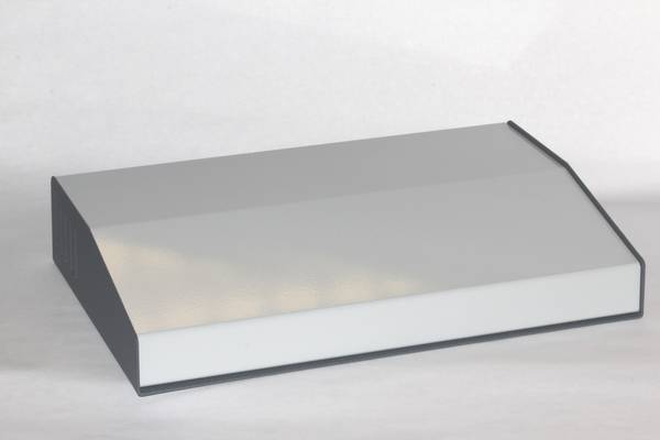 Hammond Electronics 500-0950 Pult-Gehäuse (L x B x H) 204 x 299 x 58 mm Aluminium Grau 1 St.