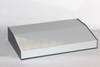 Hammond Electronics 500-0950 Pult-Gehäuse (L x B x H) 204 x 299 x 58 mm Aluminium Grau 1 St.