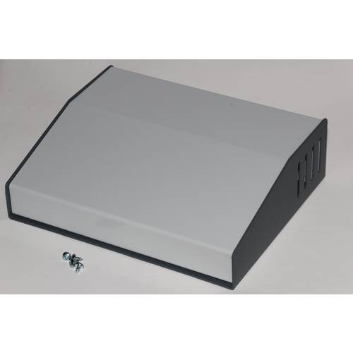 Hammond Electronics 515-0930 Pult-Gehäuse (L x B x H) 157 x 190 x 58 mm Stahl Grau 1 St.