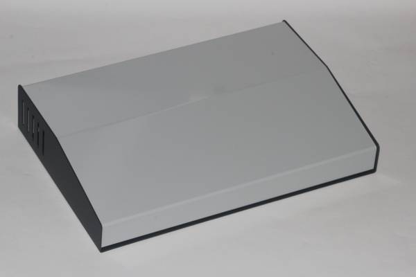 Hammond Electronics 515-0940 Pult-Gehäuse (L x B x H) 157 x 190 x 100 mm Aluminium Grau 1 St.
