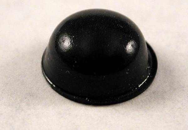 Hammond Electronics 1421T5BK Gerätefuß selbstklebend, rund Schwarz (Ø x H) 11.1 mm x 5 mm 24 St.