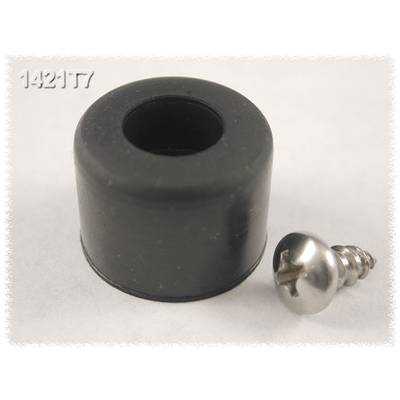 Hammond Electronics 1421T7 Gerätefuß selbstklebend, rund Schwarz (Ø x H) 19 mm x 12.7 mm 24 St. 