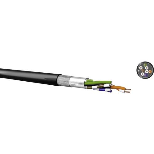 Thumbnail - Kabeltronik 511826709-1 Netzwerkkabel CAT 5e SF/UTP 4 x 2 x 0.13 mm² Schwarz Meterware