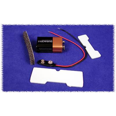 Hammond Electronics BS61  Batteriehalter 1 x 9 V-Block Kunststoff Schwarz  1 St. 
