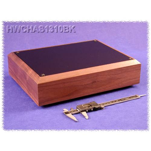 Hammond Electronics HWCHAS1310BK Bodenplatte 330 x 254 x 76 Aluminium Schwarz 1 St.