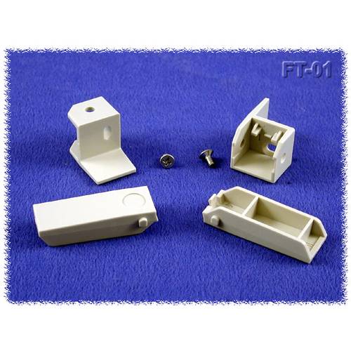 Hammond Electronics FT-01 Instrumenten-Gehäuse 30 x 10 x 10 ABS Grau 1 St.