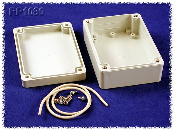 Hammond Electronics RP1080 Universal-Gehäuse 105 x 75 x 40 Polycarbonat Grau 1 St.