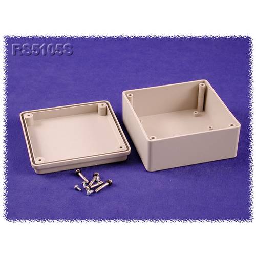 Hammond Electronics RS5105S Universal-Gehäuse 105 x 105 x 55 ABS Grau 1 St.
