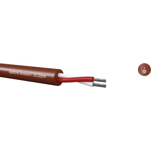 Kabeltronik 244022200-1 Sensorleitung Sensocord® 2 x 0.22 mm² Rot, Braun Meterware