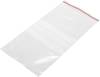 Druckverschlussbeutel mit Beschriftungsstreifen (B x H) 100 mm x 200 mm Transparent Polyethylen 1 St.