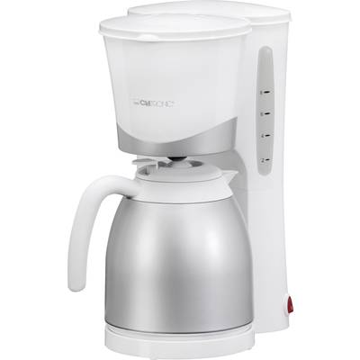 Clatronic KA 3327 Kaffeemaschine Weiß  Fassungsvermögen Tassen=10 Isolierkanne