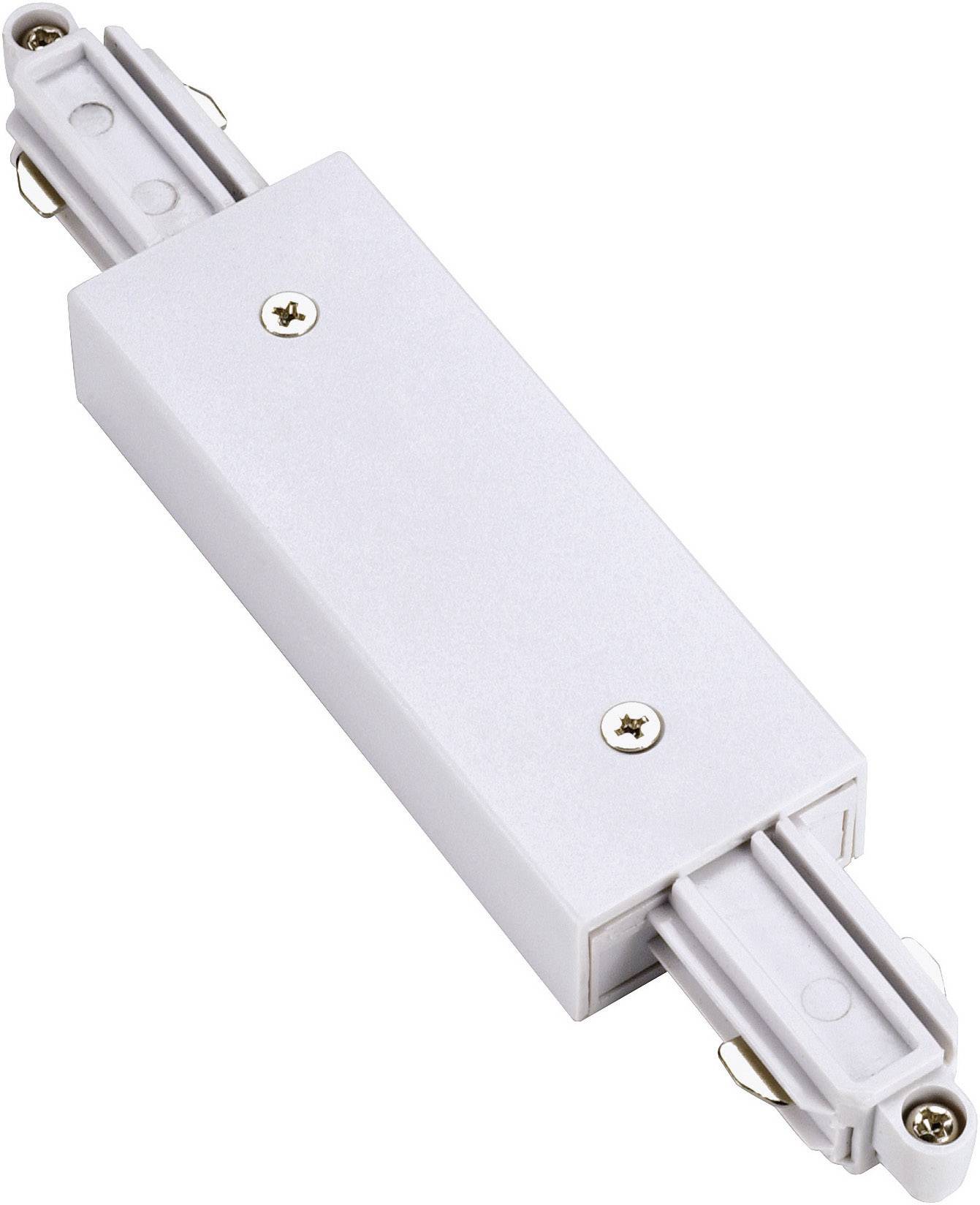 SLV 143101 Hochvolt-Schienensystem-Komponente Längsverbinder 1phasig Weiß-0