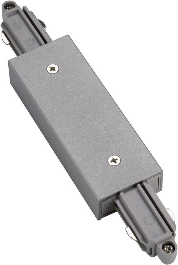 SLV 143102 Hochvolt-Schienensystem-Komponente Längsverbinder 1phasig Silber