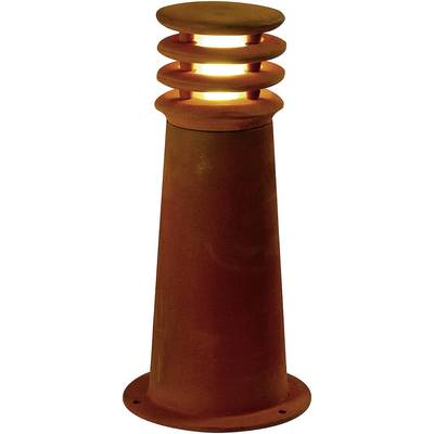 SLV 229020 Rusty Round 40 Außenstandleuchte   Energiesparlampe E27 11 W Eisen (gerostet)