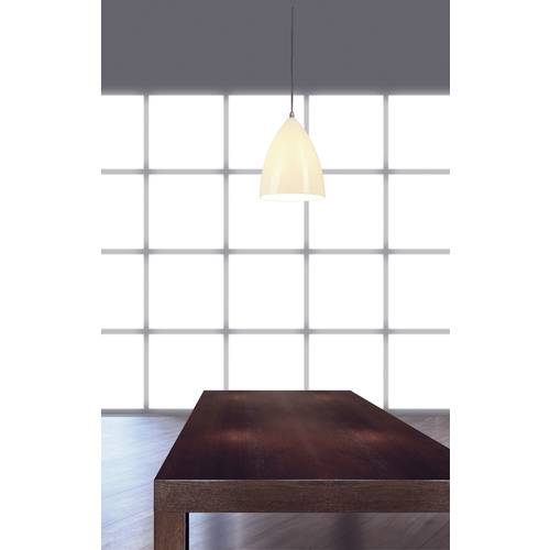 SLV Tonga IV 133444 Pendelleuchte Glühlampe, Energiesparlampe E14 60 W Weiß