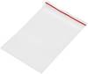 Druckverschlussbeutel ohne Beschriftungsstreifen (B x H) 50 mm x 75 mm Transparent Polyethylen 1 St.