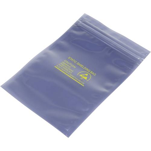 Thumbnail - TRU COMPONENTS ESD-Beutel (L x B) 152 mm x 100 mm abschirmend ESD-Kennbuchstabe S wiederverschließbar 1 St.