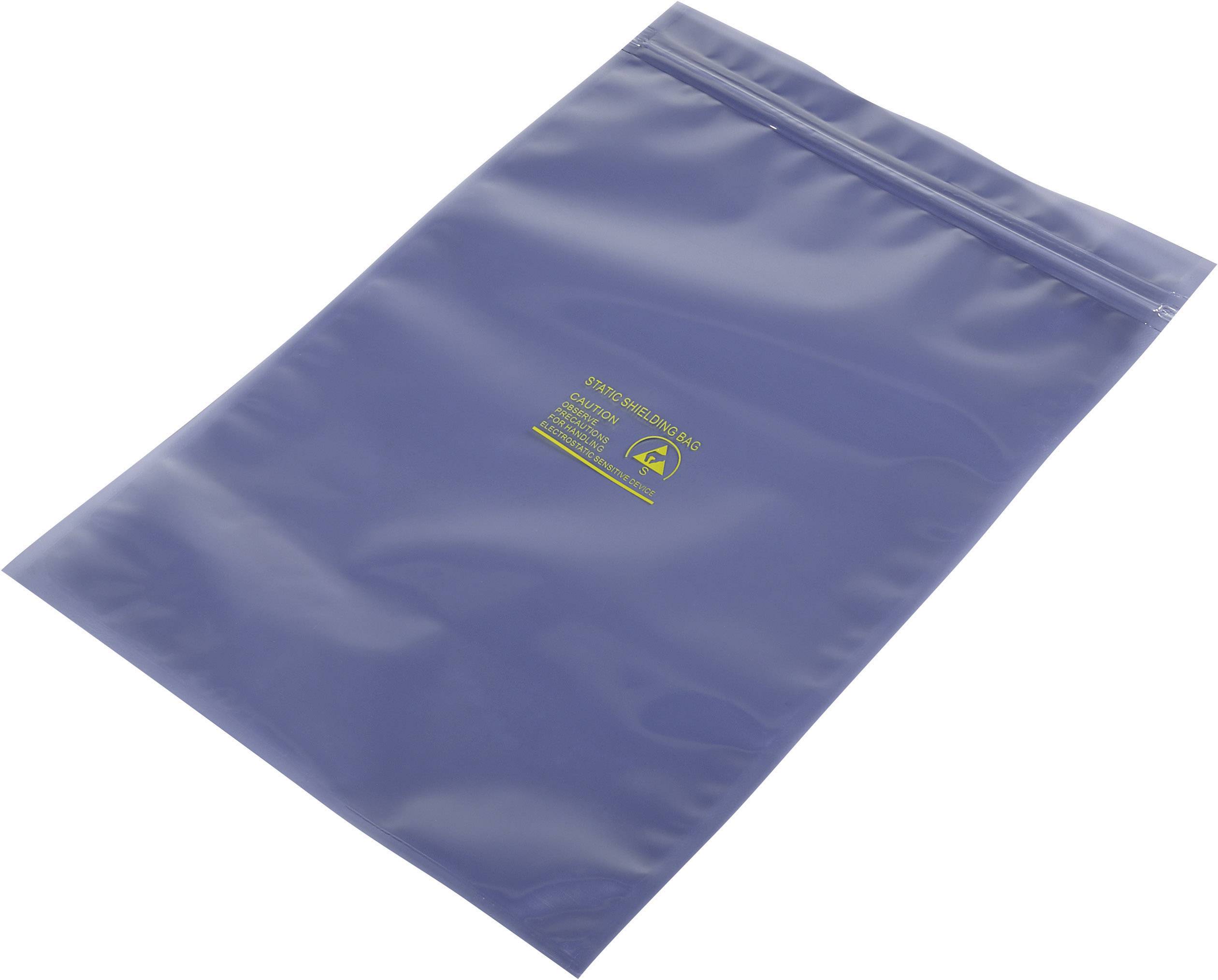 antistatische Tüten ESD Beutel innen 254 x 142 mm Dicke 75µm Abschirmbeutel außen 254 x 152 mm Samytronic ESD Shielding Bag 