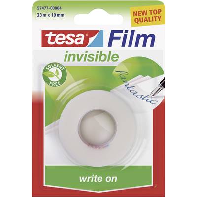 tesa Tesa 57477-00004-03 tesafilm Invisible Transparent (L x B) 33 m x 19 mm 1 St.
