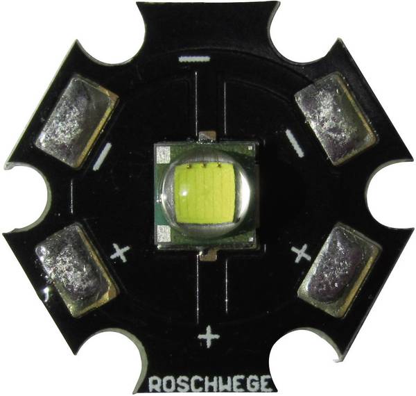 Roschwege HighPower-LED Kaltweiß 10 W 280 lm 3.1 V 1500 mA Star-W6000-10-00-00