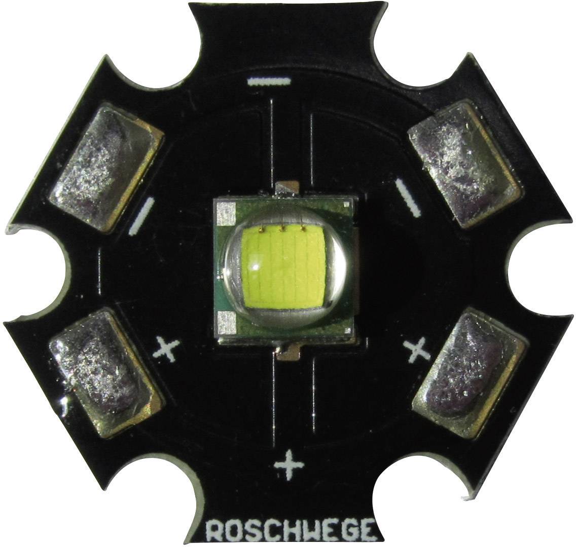 5 x Hochleistungs LED Chip 1W ROT HIGHPOWER STAR LEDs 