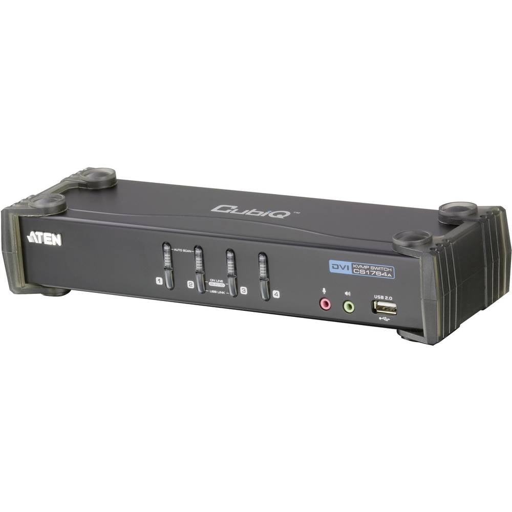 Aten 4-Port USB 2.0 DVI KVMP Switch (CS1764A)