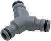GARDENA 2934-20 Kunststoff Y-Stück Steckkupplung, 13 mm (1/2") Ø