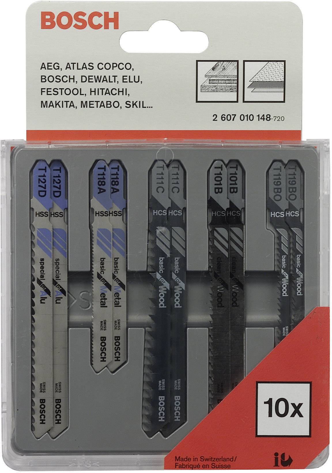 10tlg Stichsageblatt Set Holz Und Metall Bosch Accessories