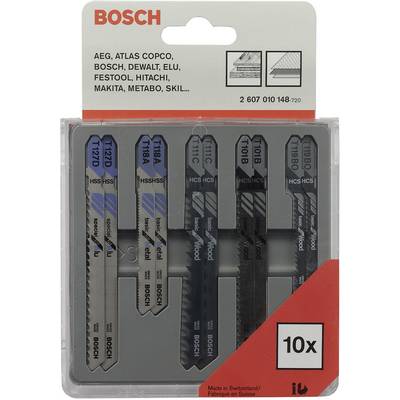 10tlg Stichsageblatt Set Holz Und Metall Bosch Accessories
