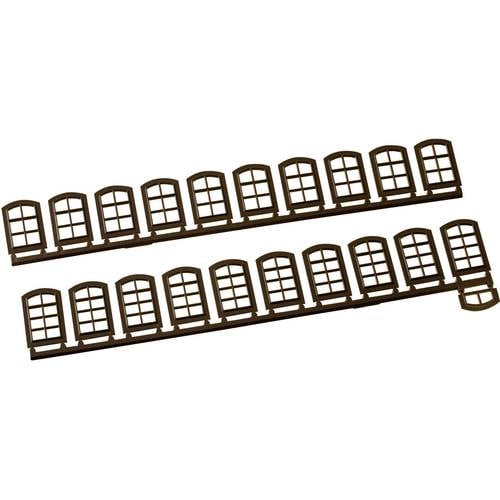 Thumbnail - Auhagen 80204 H0 Fenster Braun Kunststoffbausatz