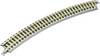 7297014 Z Rokuhan Gleis (mit Bettung) Gebogenes Gleis 30 ° 245 mm 6 St.