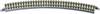 7297015 Z Rokuhan Gleis (mit Bettung) Gebogenes Gleis 30 ° 270 mm 6 St.