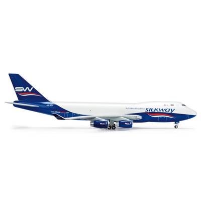 Herpa 1/200 Silk Way Airlines Boeing 747-400F Luftfahrzeug 1:200 554497