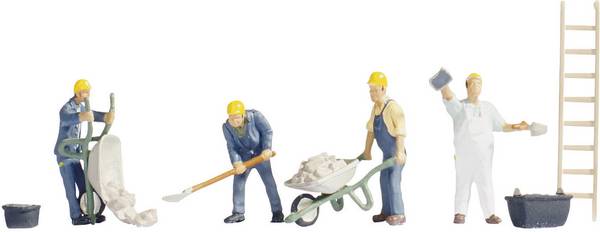 NOCH H0  Maurer Bemalt, Stehend
