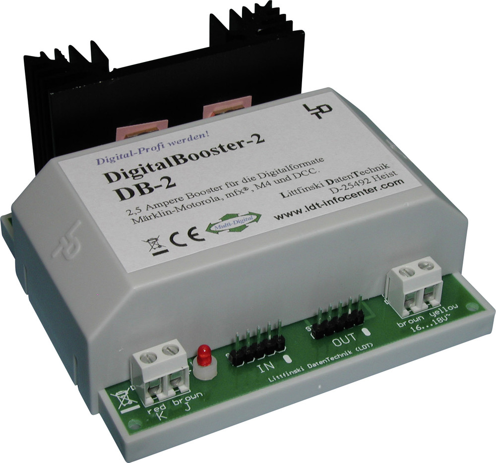 DigitalBooster MM, mfx, M4, DCC LDT Littfinski Daten Technik DB2G