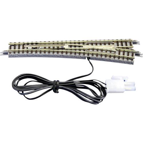 7297039 Z Rokuhan Gleis (mit Bettung) Weiche, elektrisch, links 110 mm 13 ° 490 mm 1 Set