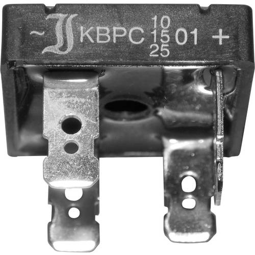 TRU COMPONENTS TC-KBPC10/15/2501FP Brückengleichrichter KBPC 100 V 25 A Einphasig