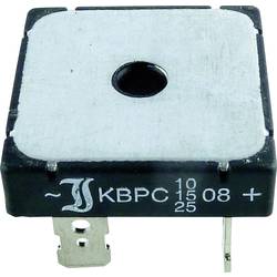 Image of TRU COMPONENTS TC-KBPC10/15/2504FP Brückengleichrichter KBPC 400 V 25 A Einphasig