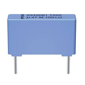Tdk 2524 Q8474 K 1 St Mkt Folienkondensator Radial Bedrahtet 0 47 µf 630 V Dc 10 27 5 Mm L X B X H 31 5 X 11 X 2 Kaufen