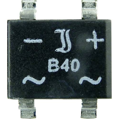 Thumbnail - TRU COMPONENTS TC-B40S-SLIM Brückengleichrichter SO-4-SLIM 80 V 1 A Einphasig