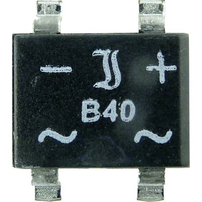 TRU COMPONENTS TC-B500S-SLIM Brückengleichrichter SO-4-SLIM 1000 V 1 A Einphasig 