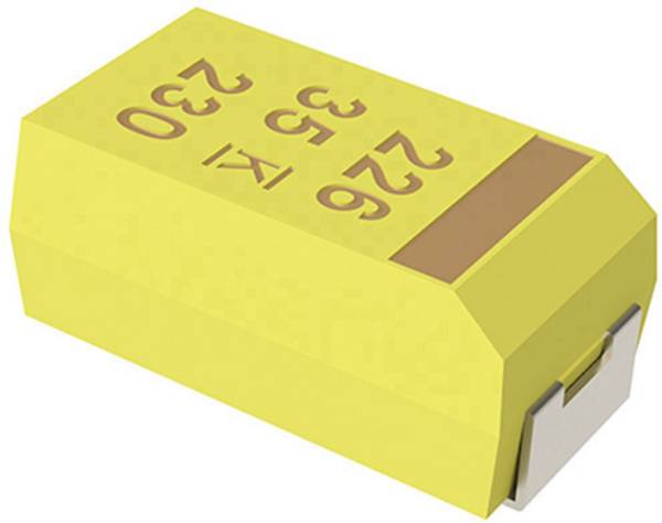 Kemet T491C106K020ZT Tantal-Kondensator SMD 10 µF 20 V/DC 10 % (L x B x H) 6 x 3.2 x 2.5 mm 1 St.