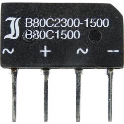 Image of TRU COMPONENTS TC-B40C1500B Brückengleichrichter SIL-4 80 V 2.3 A Einphasig