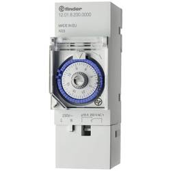 Image of Finder Zeitschaltuhr für Hutschiene Betriebsspannung: 230 V/AC 12.01.8.230.0000 1 Wechsler 16 A 250 V/AC Tagesprogramm,
