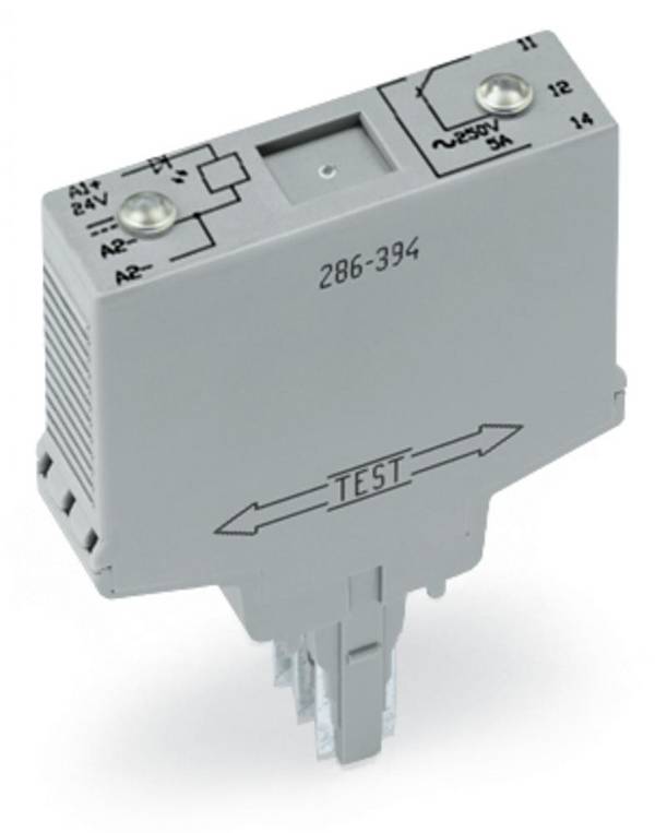 WAGO 286-394/004-000 Steckrelais 24 V/DC  1 Wechsler 1 St.