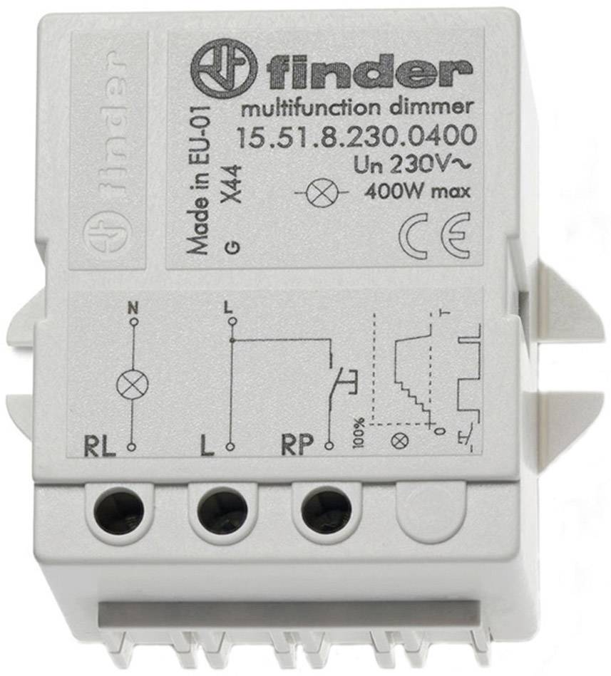 FINDER Stromstoß-Schalter mit Dimmer 15.51.8.230 Finder
