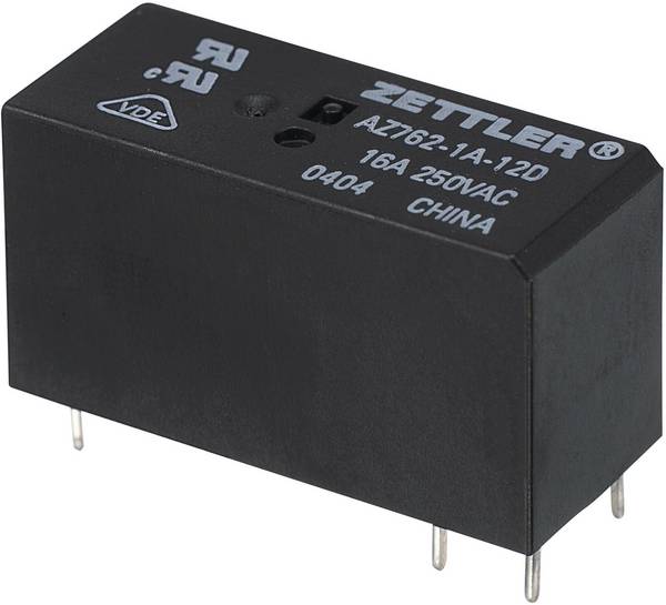 Zettler Electronics AZ762-1A-60DE Printrelais 60 V/DC 16 A 1 Schließer 1 St.
